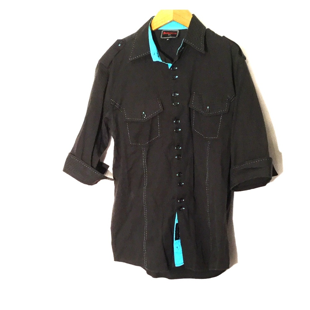 Patroncito 3/4 sleeve shirt M